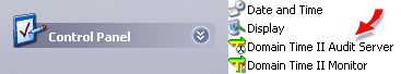 Starting Audit Server using Control Panel