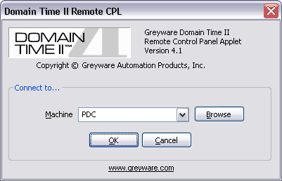 Domain Time II Remote CPL
