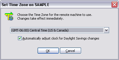 Remote Machine Options