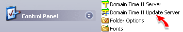 Domain Time II Update Server - Control Panel Icon