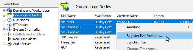 DTLinux - Register evaluation versions
