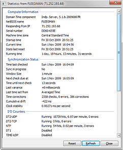 Detailed Domain Time statistics