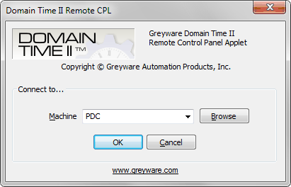 Domain Time II Remote CPL