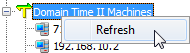 Refresh Domain Time Nodes List