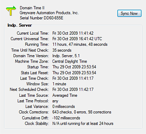 Client Statistics (on Server) Display
