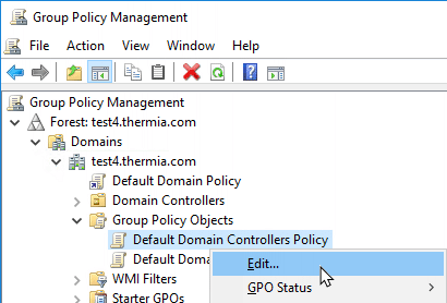 Group Policy Management Console